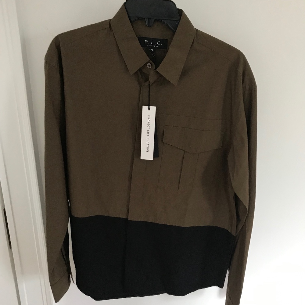 Project Life Creation (P.L.C) Brown Shirt